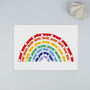 Rainbow Print With Shapes, thumbnail 3 of 5