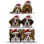 Personalised Dog Christmas Wrapping Paper, thumbnail 4 of 8