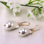 Large Luxurious Pearl Earrings, thumbnail 3 of 4