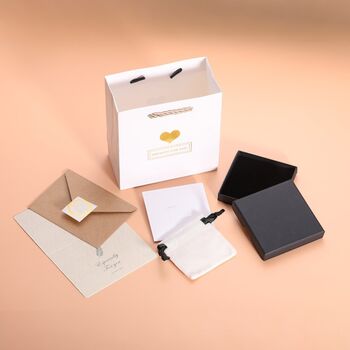 Personalised Silver Bead Heart Charm Bracelet With Engrave Name, 3 of 6