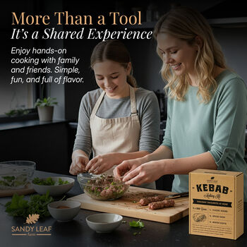 Kebab Making Kit Make Your Own Doner, Shish And Kofte Kebabs, 6 of 7