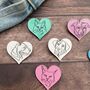 Custom Pet Portrait Enamel Pin, Engraved Line Art, thumbnail 6 of 7