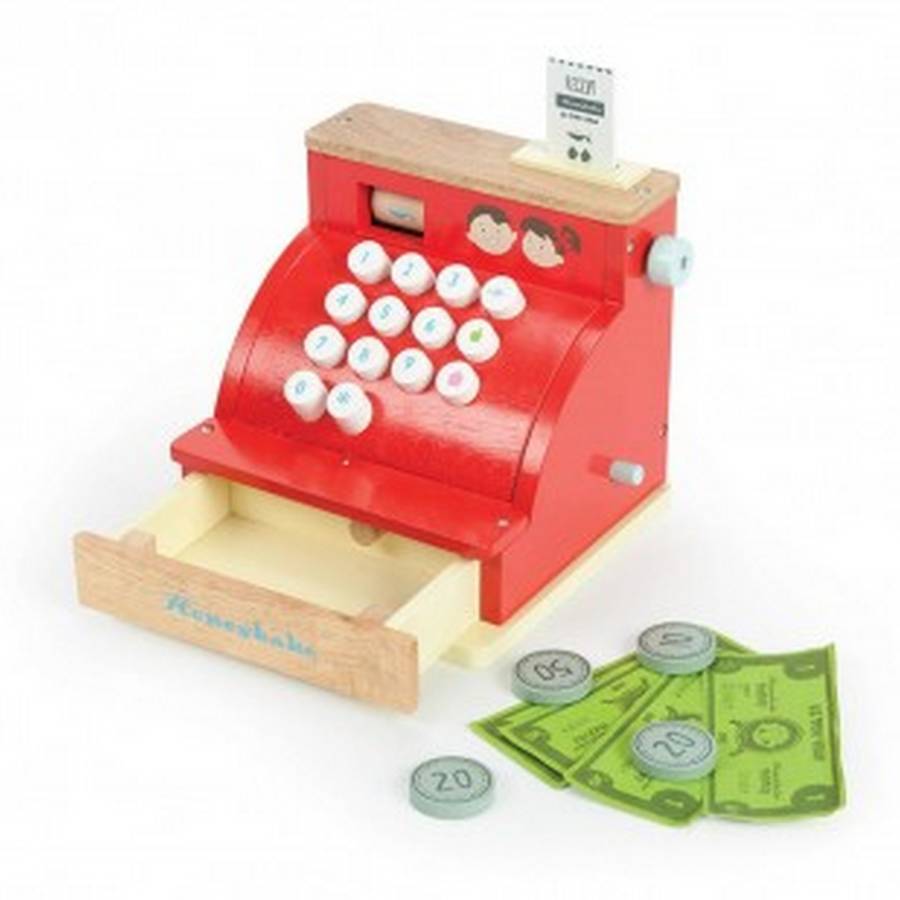 Wooden Cash Register By Little Ella James