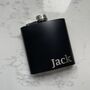 Personalised Stainless Steel Drinks Hip Flask, thumbnail 2 of 4