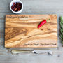 Personalised Olive Wood Cheese / Chopping Board, thumbnail 1 of 8