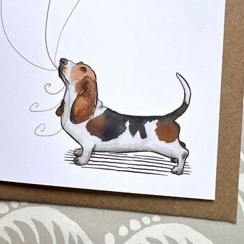 Basset Father's Day Card, 2 of 3