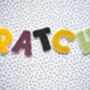 Iron On Varsity Style Letter Patch, thumbnail 5 of 8