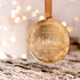 Always In Our Hearts Personalised Memorial Bauble Gift, thumbnail 4 of 6
