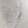 Sterling Silver Textured Paperclip Chain, thumbnail 2 of 6
