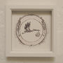 Personalisable New Baby Stork Typewriter Art Print, thumbnail 4 of 12