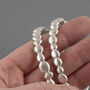 Silver Pebble Bangle Bracelet, thumbnail 2 of 8