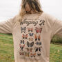 Winging It Women's Butterfly Guide Sweatshirt, thumbnail 4 of 5