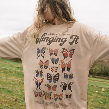 Winging It Women's Butterfly Guide Sweatshirt, 4 of 5