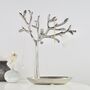 Personalised Silver Cat Jewellery Tree, thumbnail 1 of 11