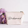 Mother Of The Bride Makeup Cosmetic Bag, thumbnail 4 of 9