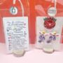 Festive Painted Angel Earrings With Stand, thumbnail 9 of 11