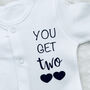 Twin Baby Grows | Gifts For Twins, thumbnail 2 of 7