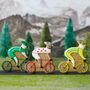 Father's Day Cycling Bike Race Biscuit Tin Gift, thumbnail 1 of 4