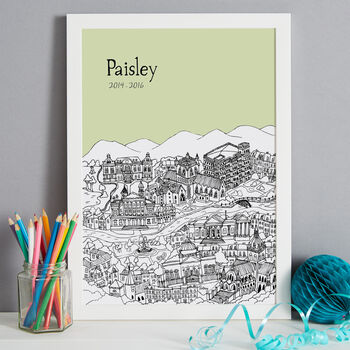 Personalised Paisley Print, 9 of 10