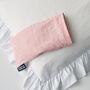 Personalised Linen Eye Pillow Hot And Cold Therapy, thumbnail 5 of 8