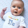 Personalised First Father's Day Baby Grow, thumbnail 3 of 8