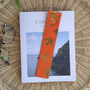 Orange And Gold Foil Bird Bookmark, thumbnail 3 of 6