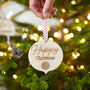 Personalised Bauble Christmas Tree Decoration, thumbnail 3 of 9