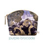 Silk Brocade Lavender Make Up Bag, thumbnail 4 of 7