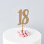 Birthday Age Cake Topper, thumbnail 10 of 12