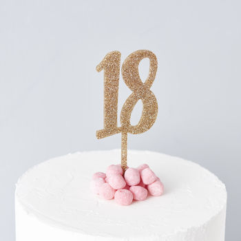 Birthday Age Cake Topper, 10 of 12