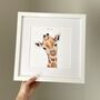 Watercolour Animals Nursery Print Set, thumbnail 2 of 7