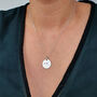 Aries Constellation Sterling Silver Pendant Necklace, thumbnail 2 of 4