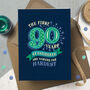 Funny 90th ‘Childhood’ Milestone Birthday Card, thumbnail 1 of 3