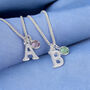 Personalised Birthstone Charm Necklace, thumbnail 3 of 9