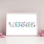 Personalised Fine Art Giclée Name Print, thumbnail 1 of 11