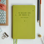 Personalised Teacher Notebook Journal, thumbnail 1 of 12