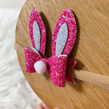 Handmade Bunny Bows | New Baby Gift | Easter Gift, 5 of 7