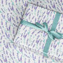 Lavender Wrapping Paper Roll / Folded, thumbnail 1 of 3