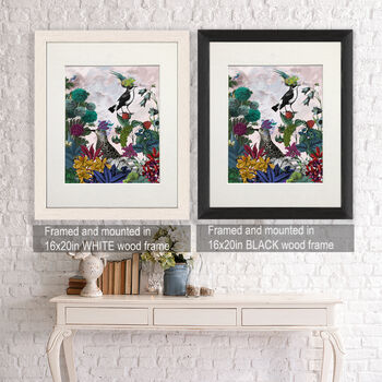 Glorious Plumes Three Art Print, Framed Or Unframed, 2 of 8