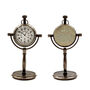 Personalised 8th Anniversary Gift Bronze Desk Clock, thumbnail 1 of 9