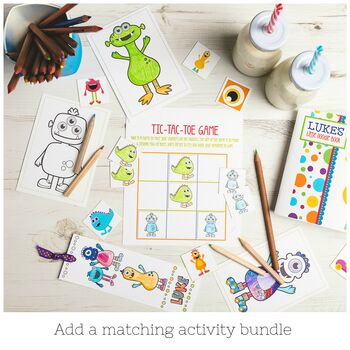 Personalised Monster Stationery Bundle, 4 of 4