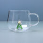 G Decor Handmade Monogram Glass Florist Personalised Alphabet Letters 3D Tea And Coffee Mugs – A To Z, thumbnail 3 of 7
