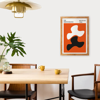 The Freewheeling Abstract Art Print, 2 of 3