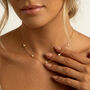 Gold Or Silver Women’s Flower Charm Necklace, thumbnail 1 of 10