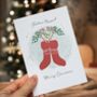 Fabulous Husband Festive Foiled Christmas Card, thumbnail 3 of 3