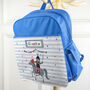 Personalised Children's Noble Knight Rucksack, thumbnail 3 of 10