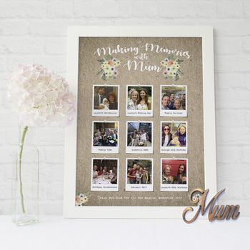 'Making Memories With Mum' Personalised Print, 4 of 4