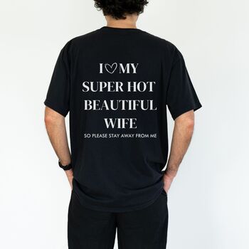 Valentines Gifts For Him Husband T Shirt, 4 of 12