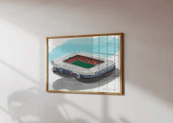 St Mary's Southampton Football Stadium Art Print, 2 of 4
