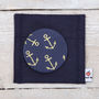 Nautical Anchor Fabric Mirror With Pouch, thumbnail 1 of 5